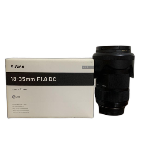 Sigma Others 18-35F1.8Dc Hsm/P Black
