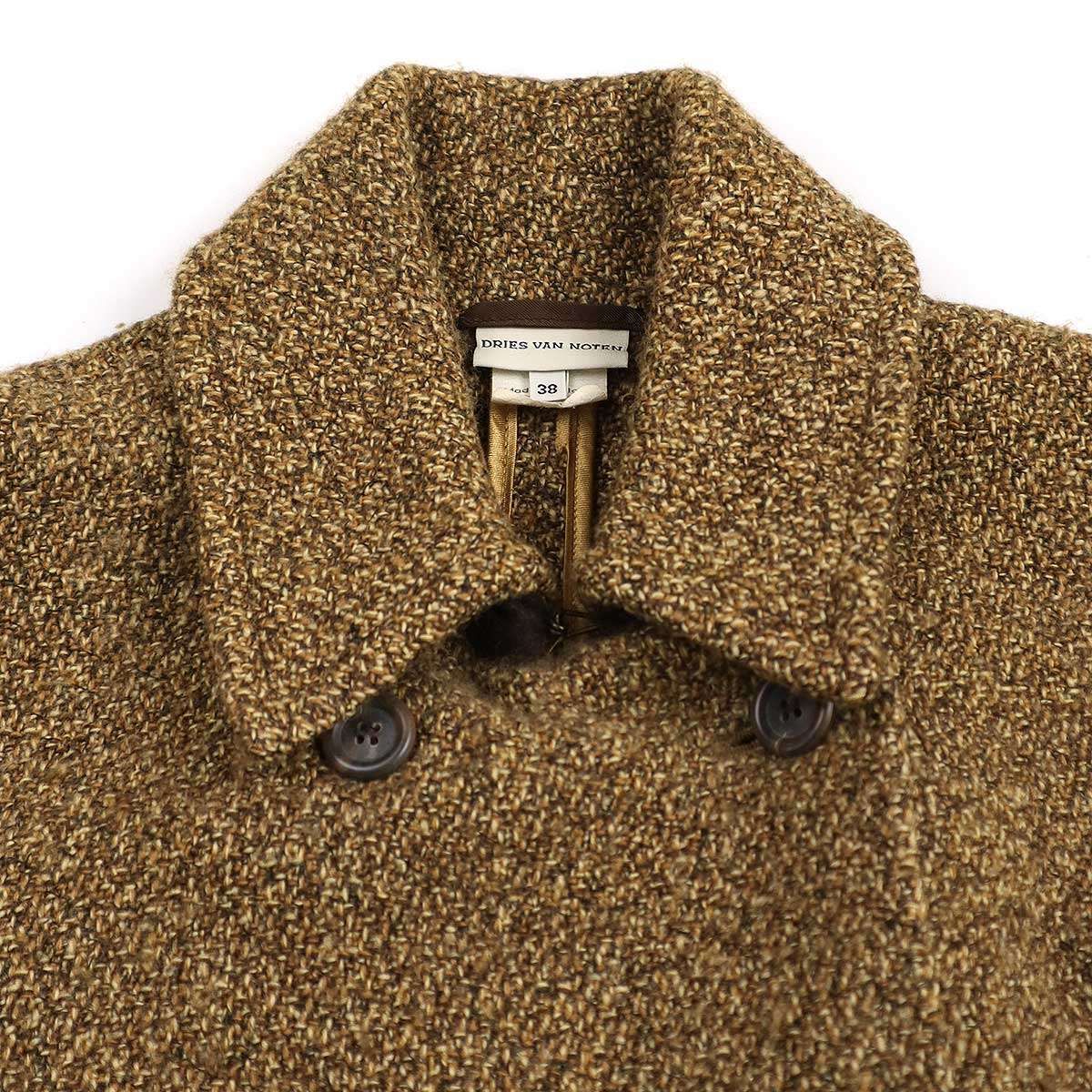 Dries Van Noten Long Coat 1997Aw Wool Maximum 38