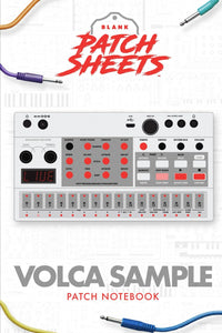 Others Korg Volca Sample Blank Patch Sheet Notebook: Become A More Organized