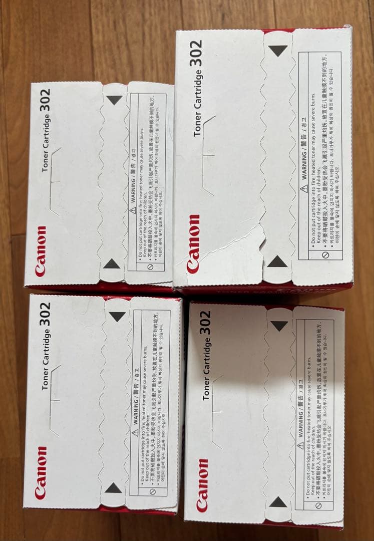 Canon Toner Cartridges 302 4 502