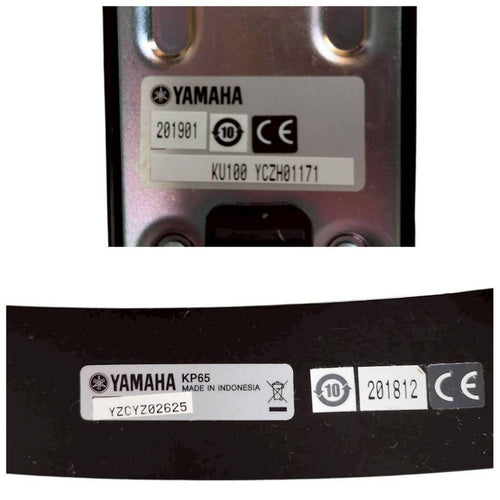 Yamaha Electronic Drums 727 Kp65 Ku100