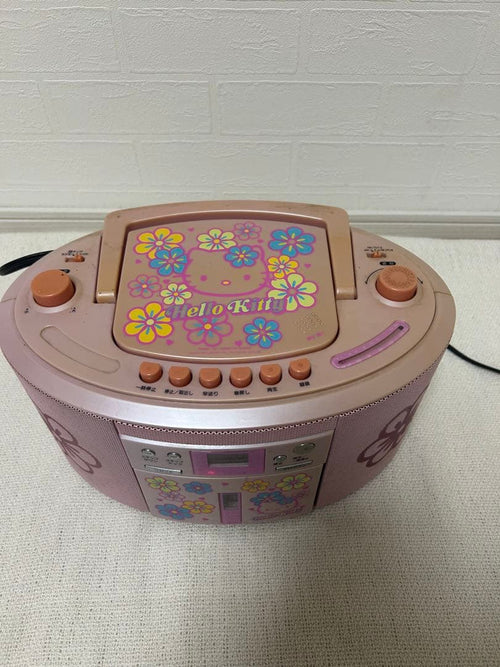 Hello Kitty Cd Md Cassette Deck