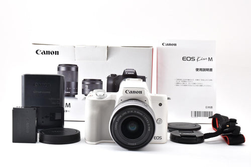 Canon Mirrorless Interchangeable Lips 4000 Eos Kiss M Ef-M 15-45Mm F3.5-6.3 Is