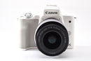 Canon Mirrorless Interchangeable Lips 4000 Eos Kiss M Ef-M 15-45Mm F3.5-6.3 Is