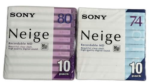 Sony Md Neige 10Mdw80Ned 10Mdw74Ned