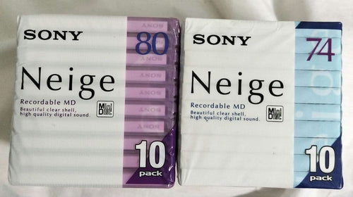 Sony Md Neige 10Mdw80Ned 10Mdw74Ned