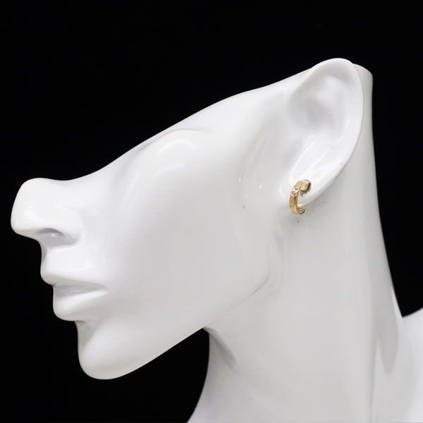 Cartier Earrings (For Both Ears) K18Yg