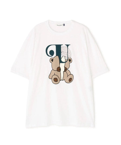 Undercover T-Shirts Undercover/25Ss Brain U Bear T A. White