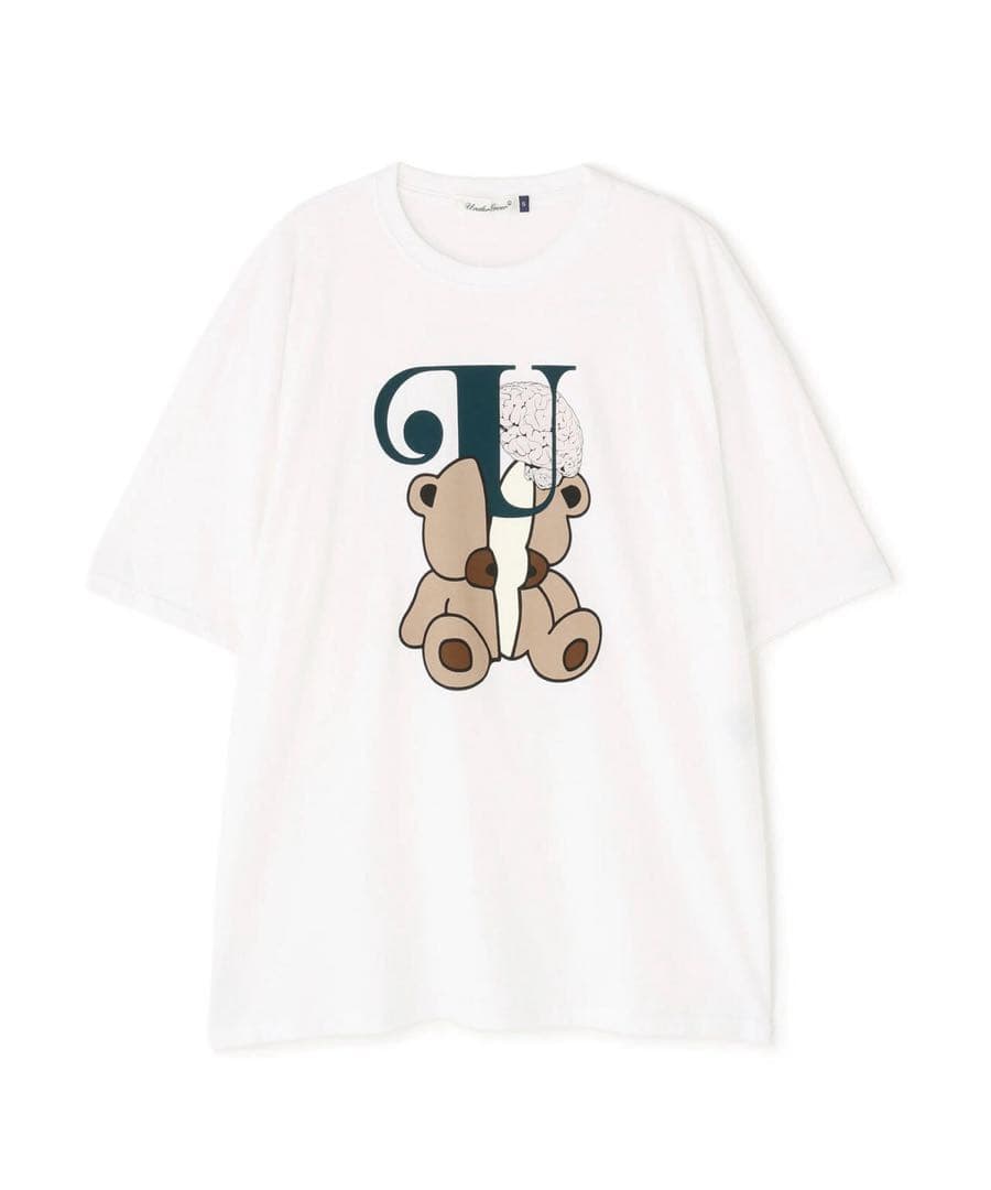 Undercover T-Shirts Undercover/25Ss Brain U Bear T A. White