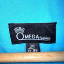 Omega Hawaiian Shirts Kariyushi 90S Vintage 3Xl