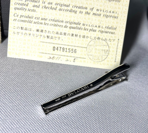Bvlgari Necktie Pin Sv925