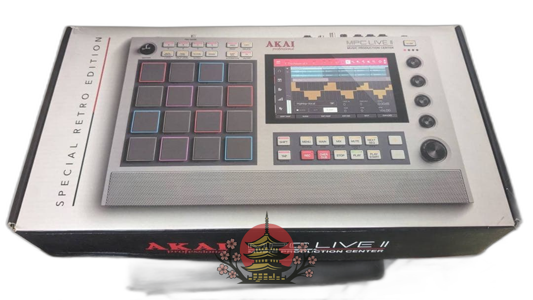 Akai Professional Sampler Mpc Live Ii Special Retro Edition