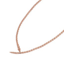 Bvlgari Necklace 0.41Ct K18Pg L 357864