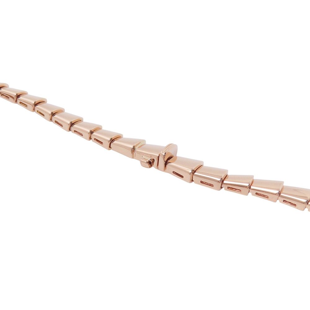 Bvlgari Necklace 0.41Ct K18Pg L 357864
