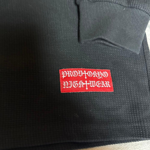 Medium/Long-Sleeve T-Shirts Night Wear X Prov Deer Thermal Black