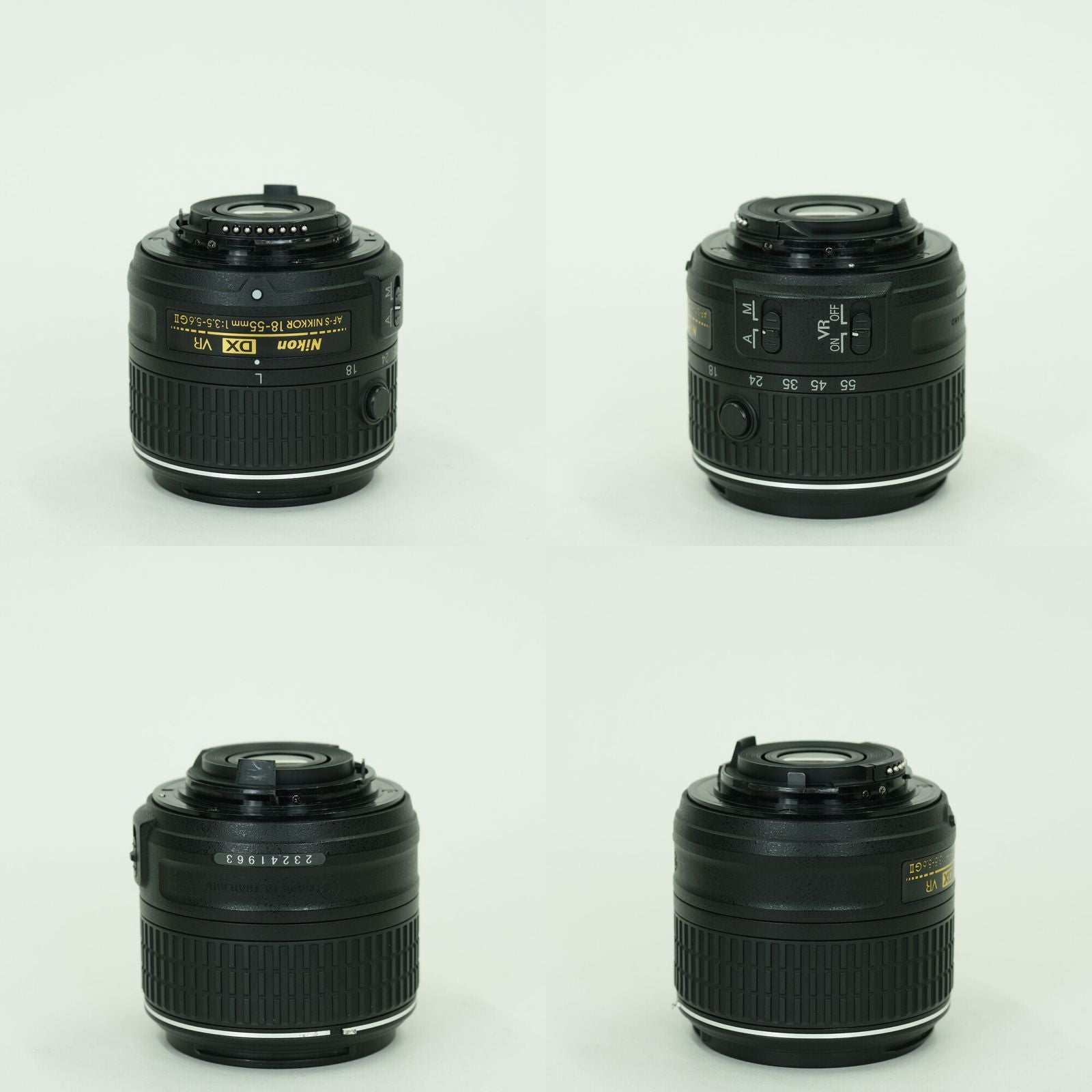 Nikon Lens (Zoom) Af-S Dx Nikkor 18-55Mm F3.5-5.6G Vr Ii F
