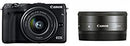 Digital Slr Canon Eos M3 Ef-M15-45Mm F3.5-6.3 Is Stm Ef-M22Mm F2 Eosm3Bk-Wlk2