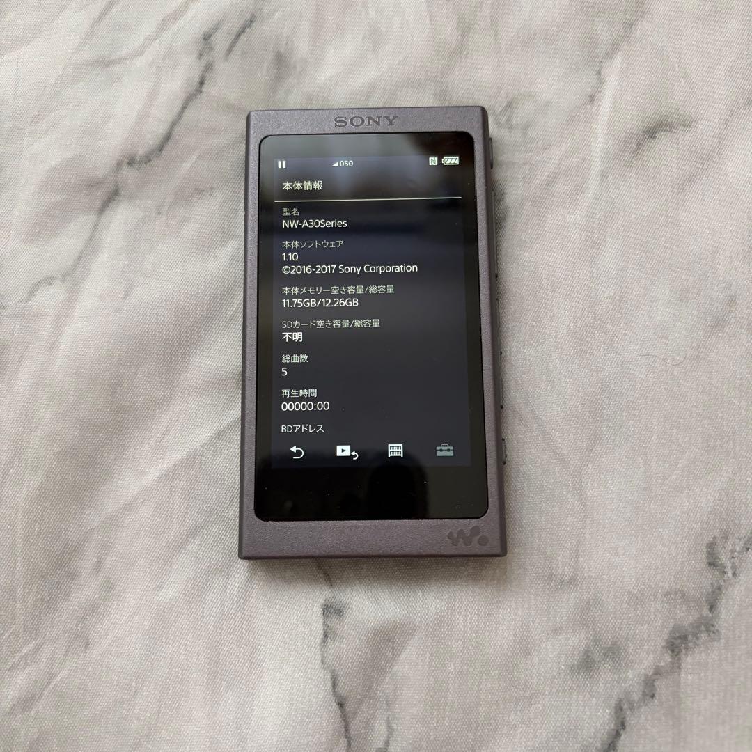 Digital Audio Players Sony Nw-A30Series