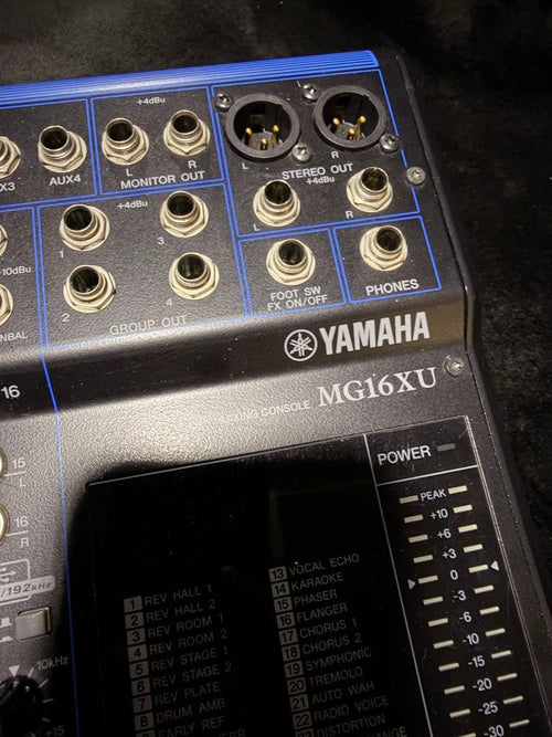 Yamaha Analog Mixers Mg16Xu 16