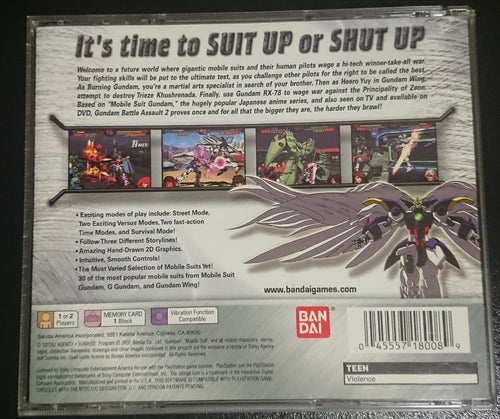Soft Gundam Battle Assault 2 Ps1