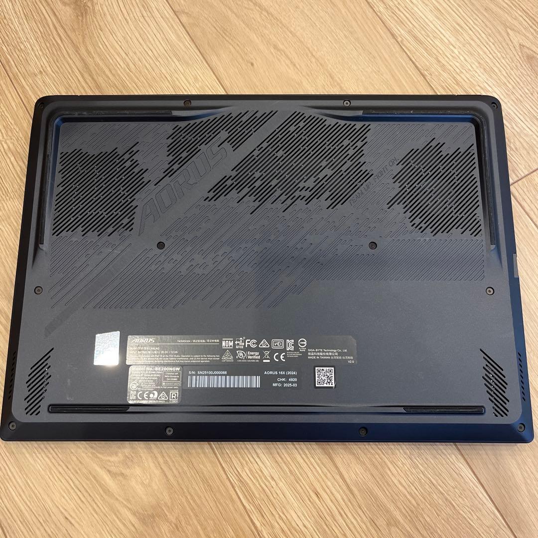Gaming Laptops Gigabyte Aorus 16X