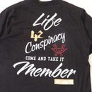 T -Shirt Stussy Neighborhood Life Member Sz.S