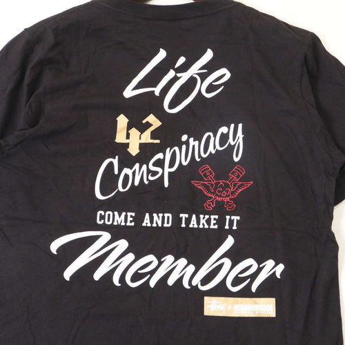 T -Shirt Stussy Neighborhood Life Member Sz.S