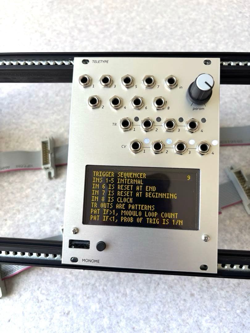 Modular Synthesizer Monome Teletype