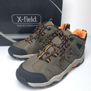 Mountaineering Shoes Trekking X-Field Waterproof Grey