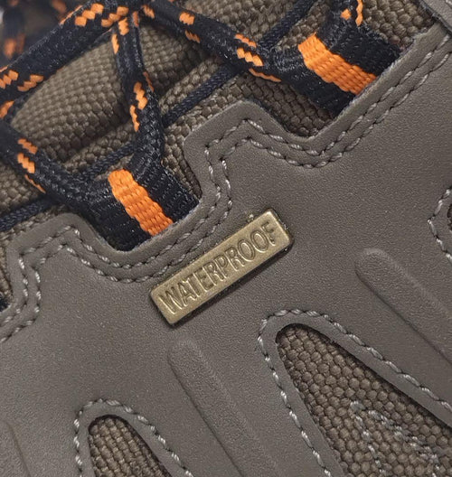 Mountaineering Shoes Trekking X-Field Waterproof Grey