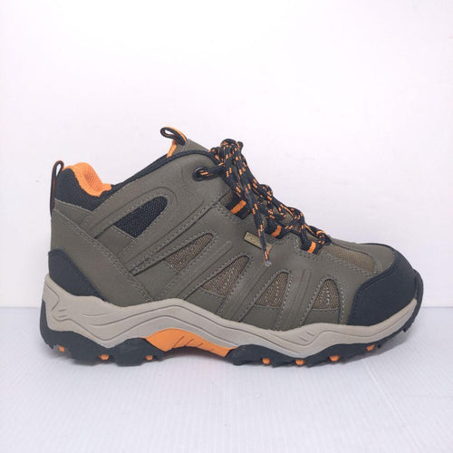 Mountaineering Shoes Trekking X-Field Waterproof Grey