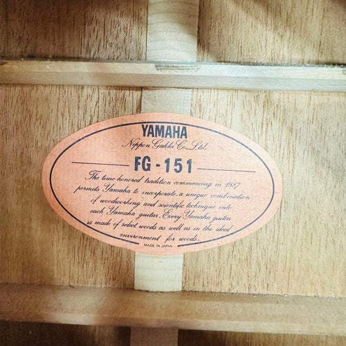 Acoustic Guitars Yamaha Fg-151