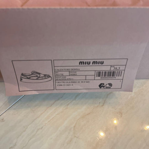 Miu Loafers Dress Shoes Miumiu 38.5