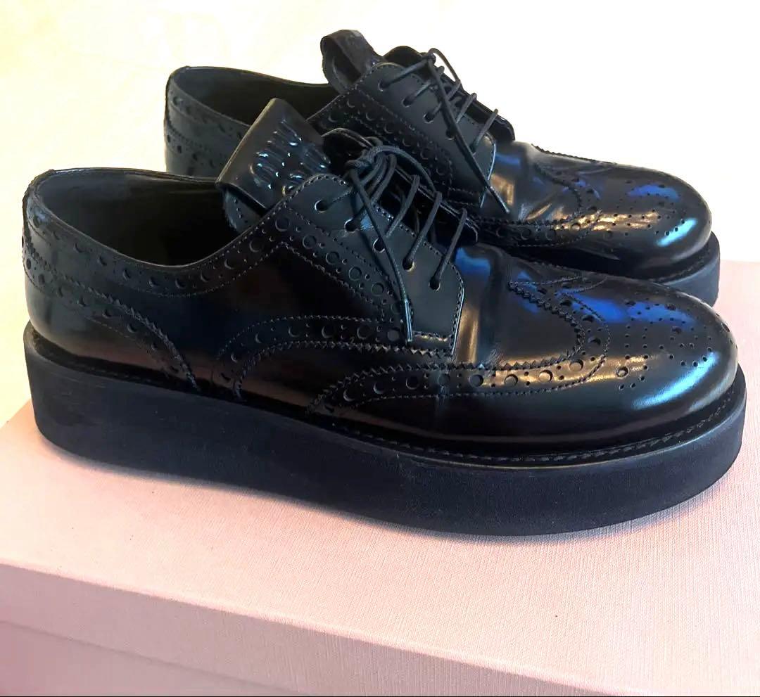 Miu Loafers Dress Shoes Miumiu 38.5