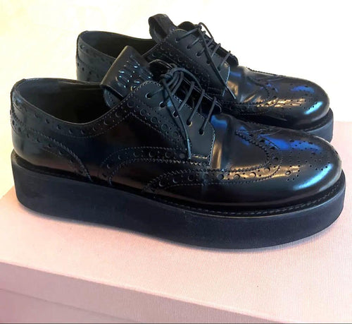 Miu Loafers Dress Shoes Miumiu 38.5