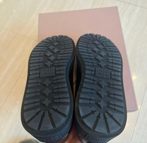 Miu Loafers Dress Shoes Miumiu 38.5