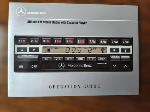 Mercedes-Benz Cd, Md Cassette Decks