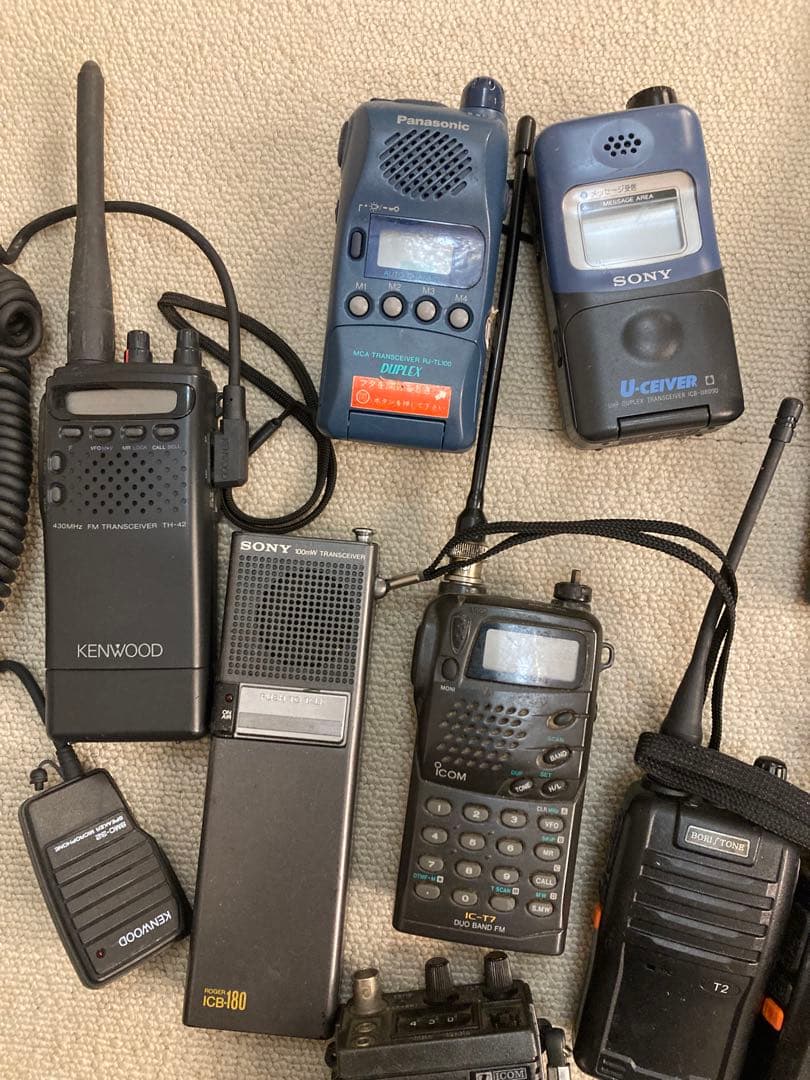 Kenwood Transceivers Sony Icom