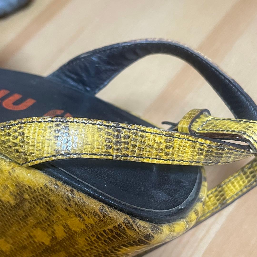Miu Sandals 90S-00S 35