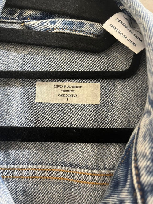 Levi'S G Jean Denim Jacket Altered Trucker S