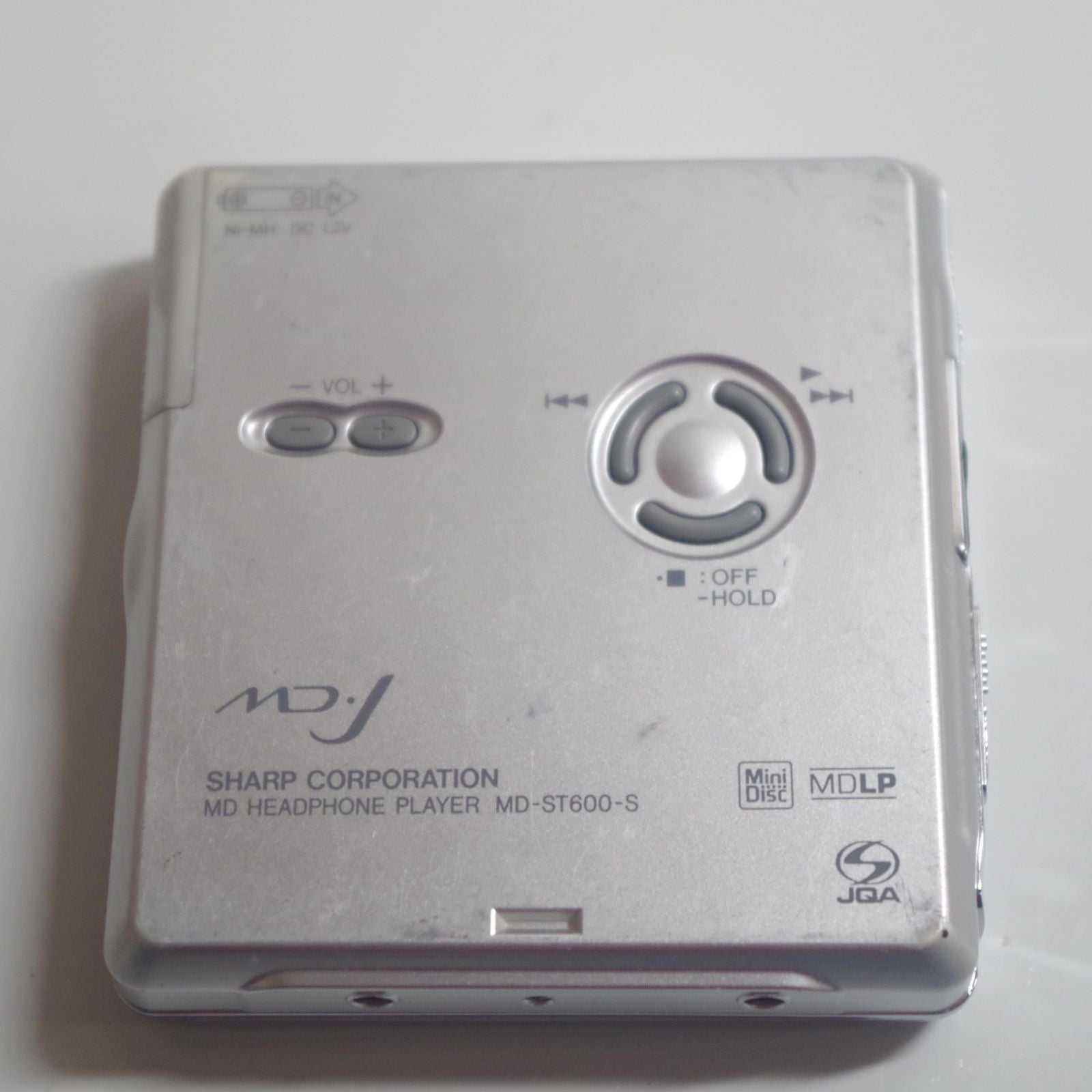 Sharp Portable Md Player A4926 Md-St600-S