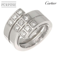 Cartier Ring #51 K18 Wg 750 Diamond 90328364