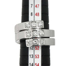 Cartier Ring #51 K18 Wg 750 Diamond 90328364