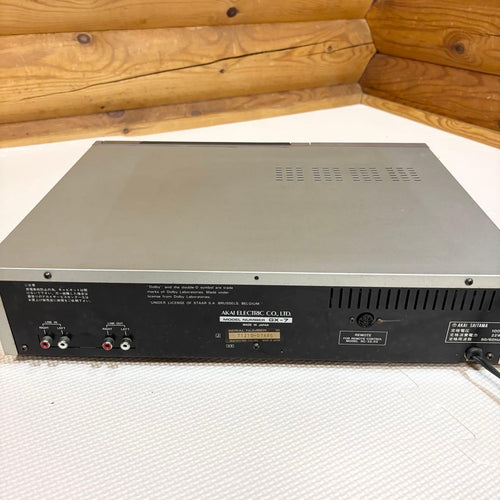 Cd, Md Cassette Decks Akai Gx-7