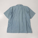 Issey Miyake Dress Business Shirts Linen Blue