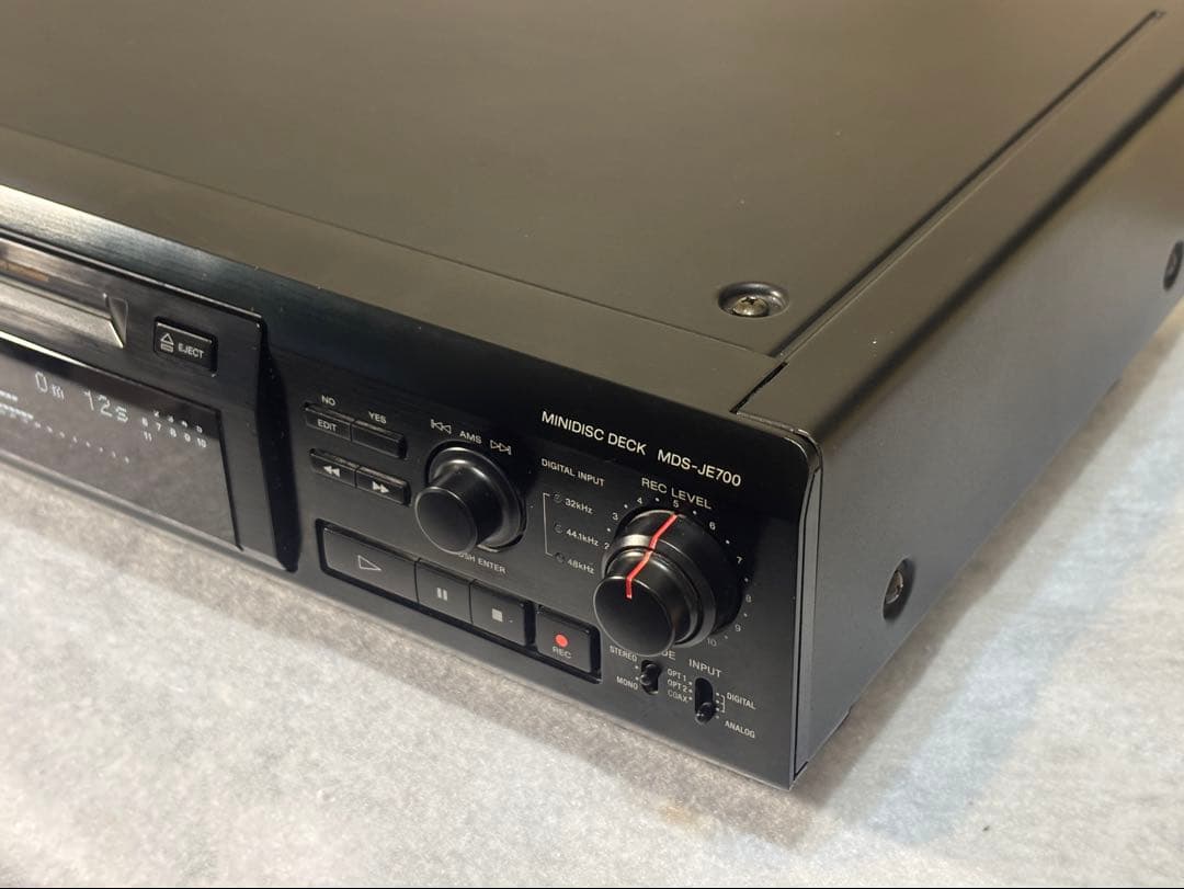 Sony Cd, Md Cassette Decks Mds-Je700