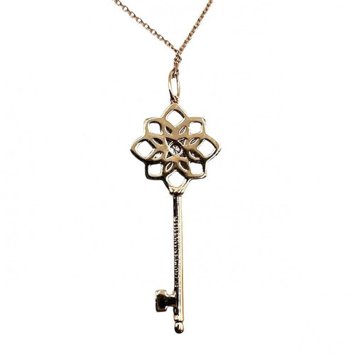 Tiffany Necklace 18 Pg Au750 Tiffany&Co. K18 4.5G