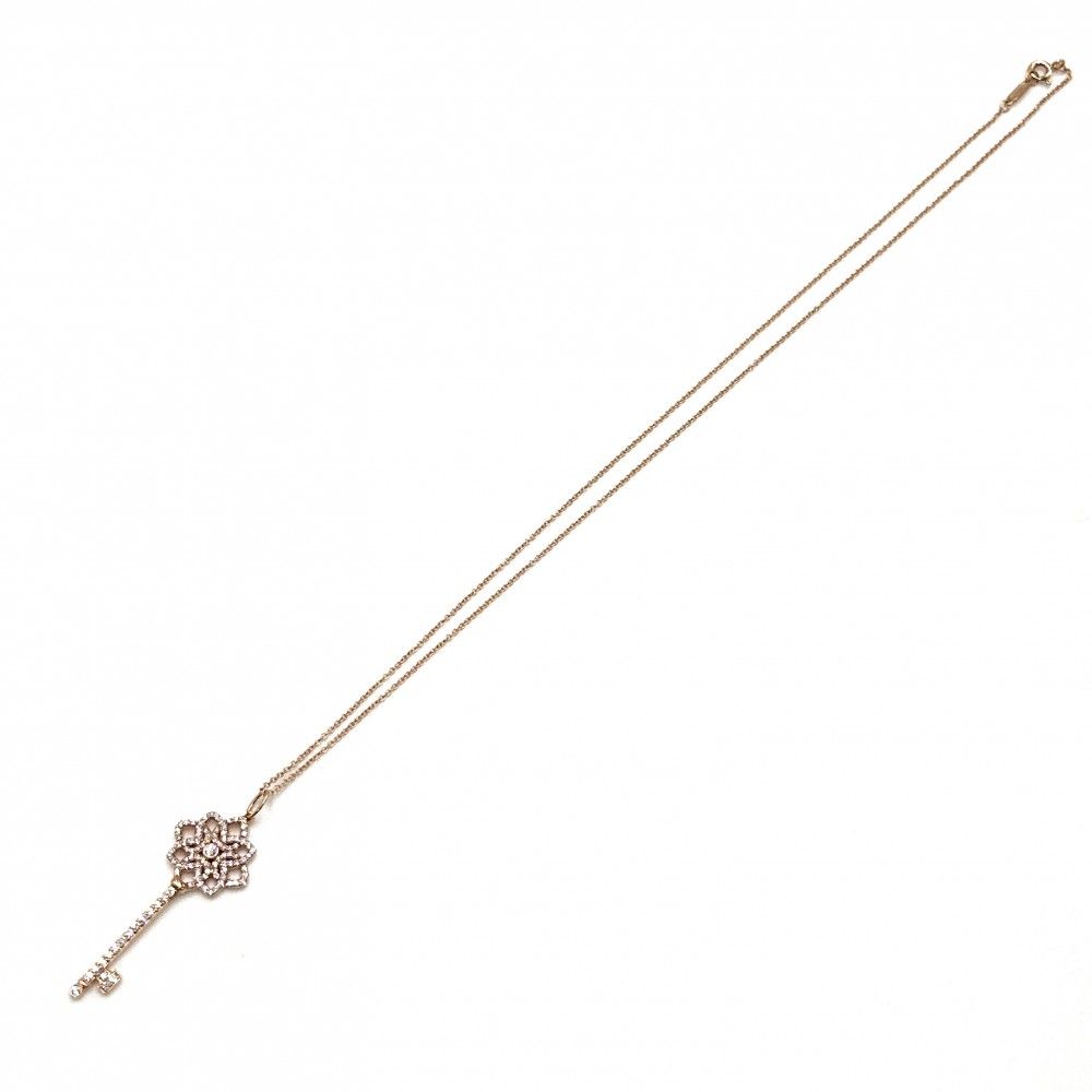 Tiffany Necklace 18 Pg Au750 Tiffany&Co. K18 4.5G