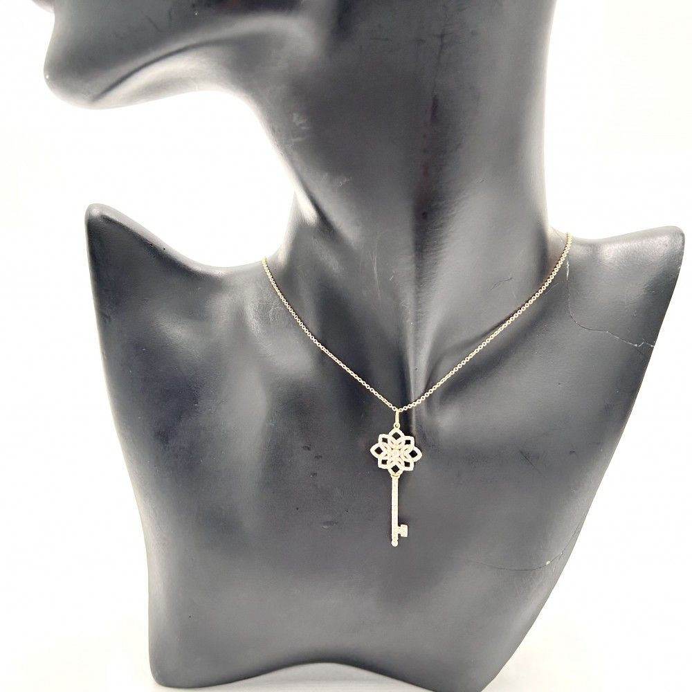 Tiffany Necklace 18 Pg Au750 Tiffany&Co. K18 4.5G