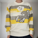 Green Clubs Knit Sweater Vintage Warner Bros 4